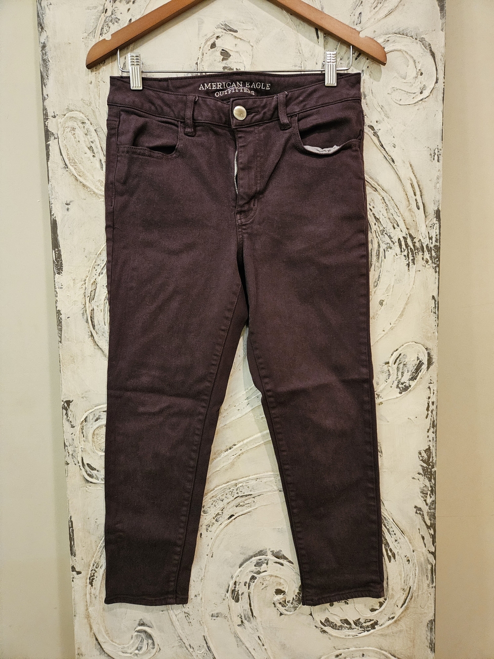 American Eagle Outfitters Women's Black Slim Jeans